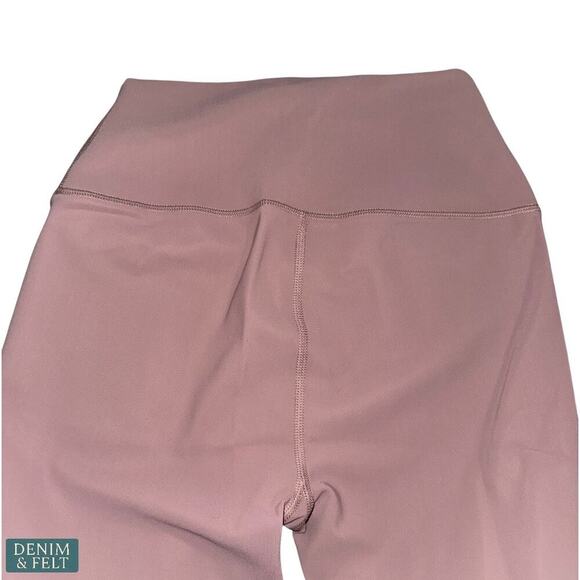 Alo Yoga High-Waist Ripped Warrior Leggings Mauve Size Small - Picture 4 of 9